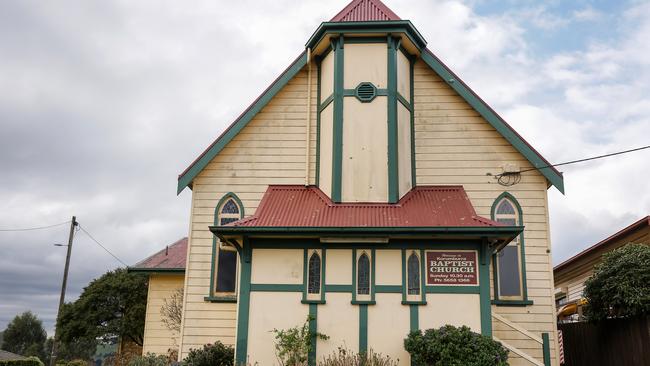 The Korumburra Baptist Church where Ian Wilkinson is pastor. Picture: Ian Currie