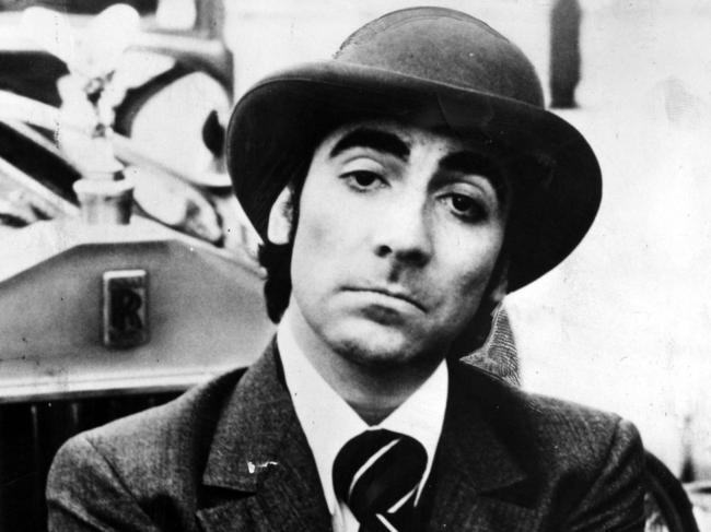 1975 : Keith Moon drummer in band The Who, 1975.Who/Band P/