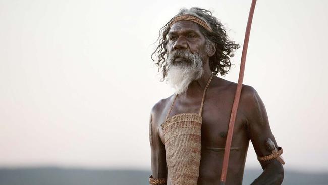 EMBARGO FOR TWAM 21 SEP 2019 David Gulpilil in 'Australia' pic ; supplied