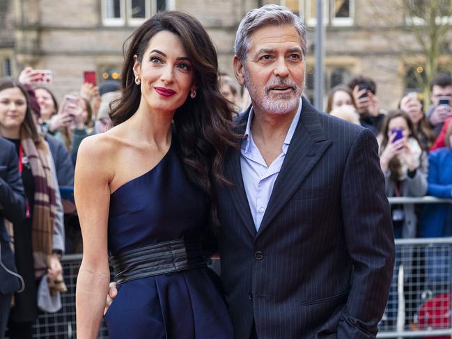 A-listers George and Amal Clooney are close friends of Harry and Meghan. 