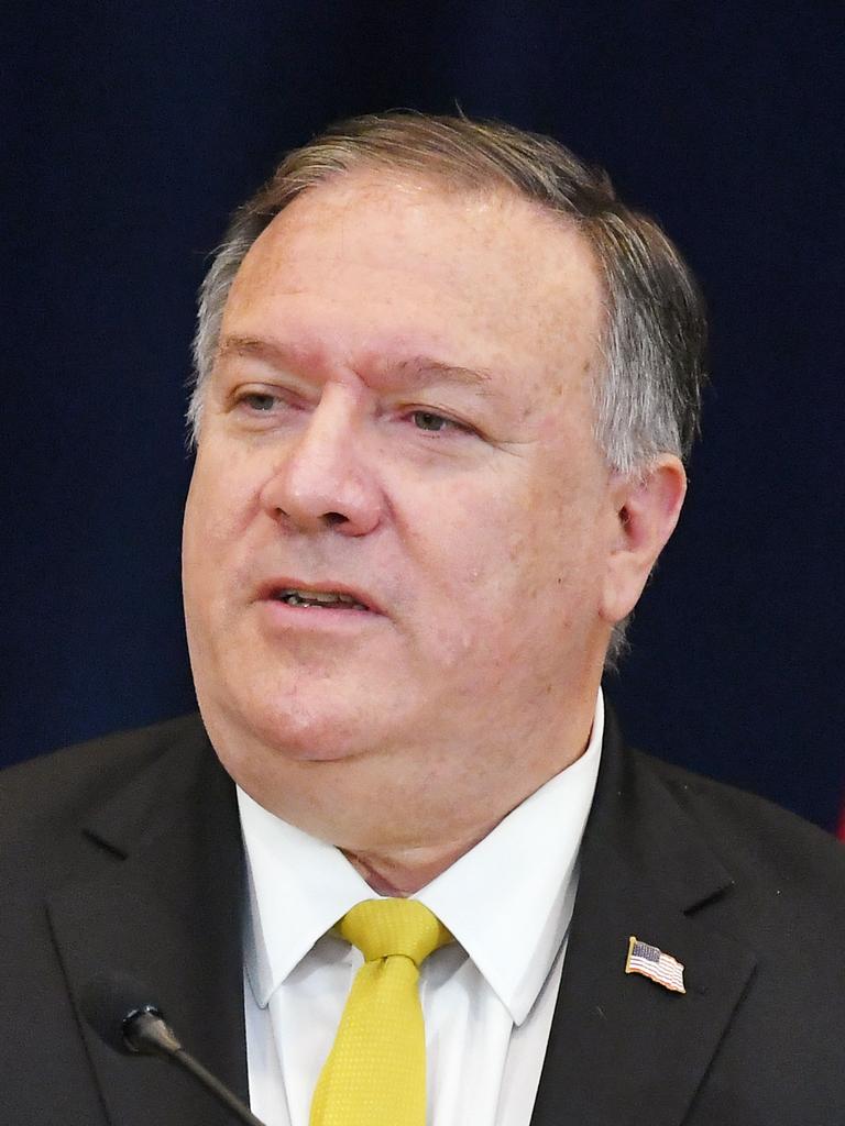 Former US secretary of state Mike Pompeo claimed there remains ‘significant evidence that (COVID-19) came from that laboratory’. Picture: Mandel Ngan/AFP