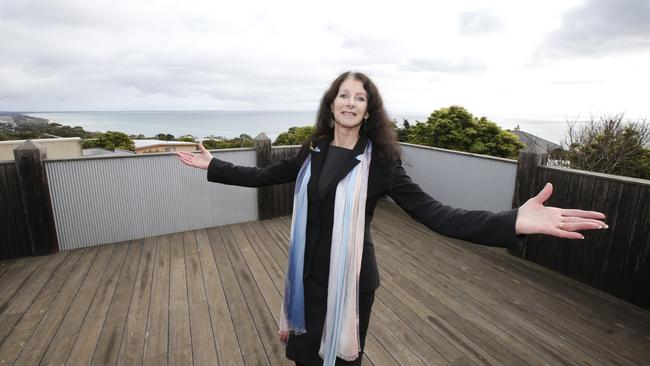 $MJ Ross &amp; Co estate agent Linda Wooley has a $1.3 million dollar house with commanding views waiting for the lotto winners. Picture: David Caird