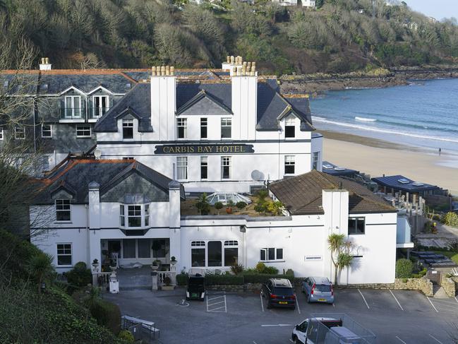 The Carbis Bay Hotel on Britain south coast will play host to the June G7 summit. Picture: Hugh Hastings/Getty Images