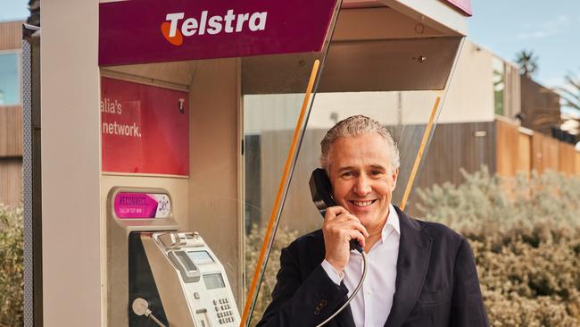 Telstra chief executive Andy Penn wrote to staff urging them to get the vaccine so Australia can return to normality. Picture: Supplied