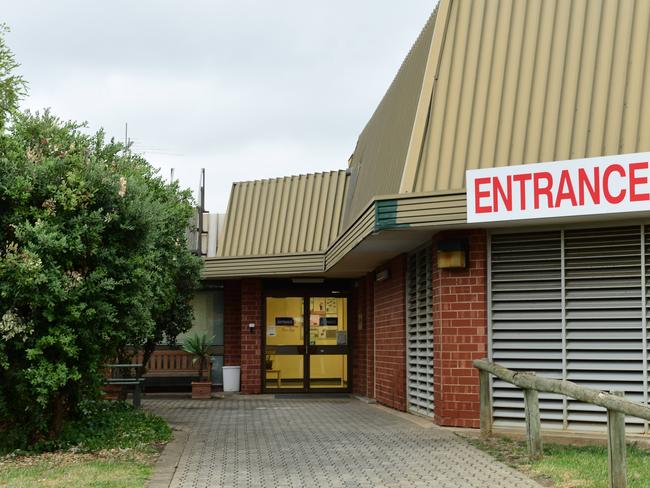 The run-down Oakden mental health facility.