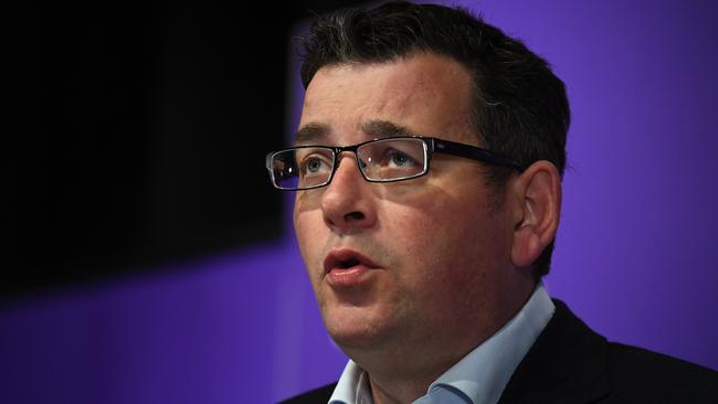 Victorian Premier Daniel Andrews’ government ­argues its Wage Theft Bill is a criminal law and within the state’s powers to legislate. Picture: AAP