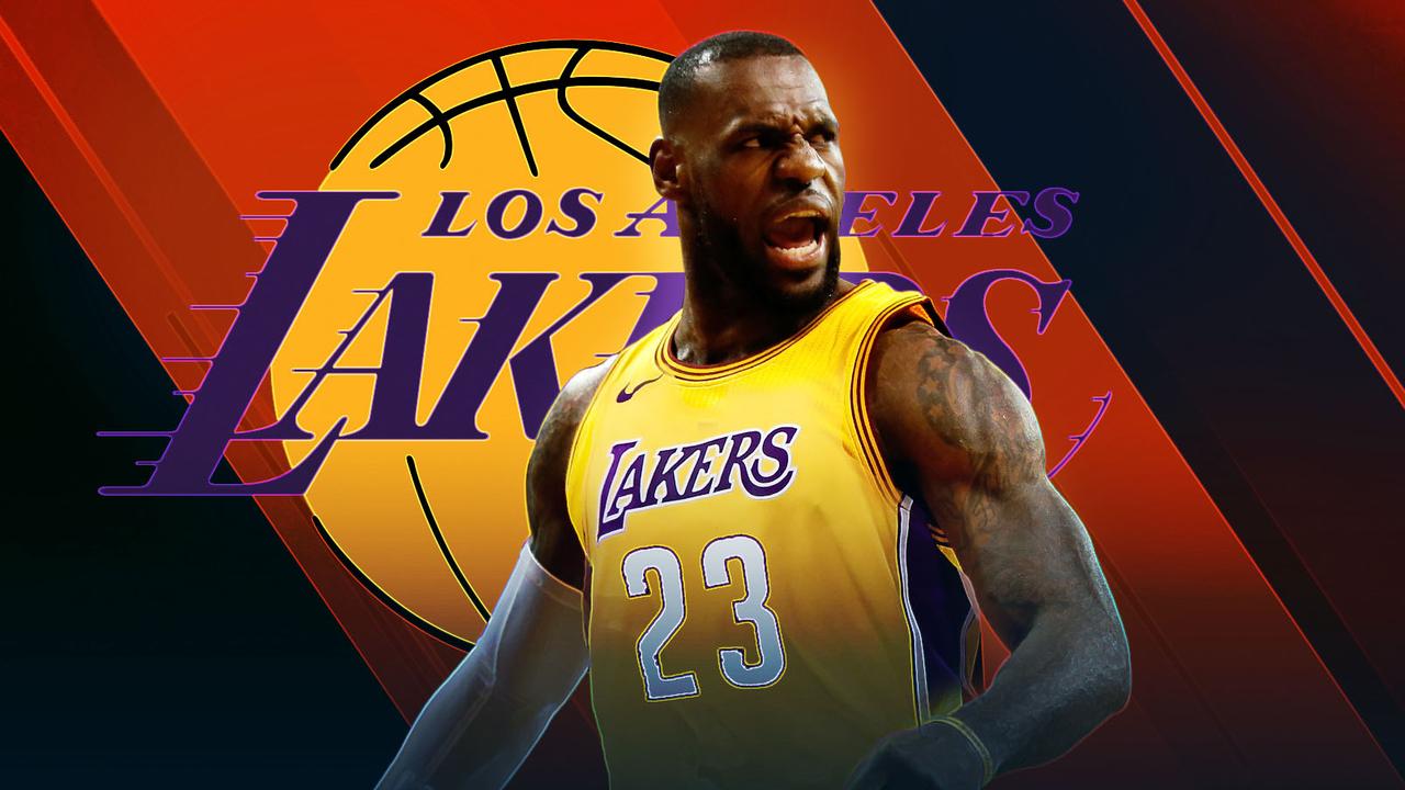LeBron James joins the LA Lakers.