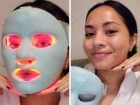 Qure Skincare LED Face Mask. Picture: TikTok/@thisisniss_.