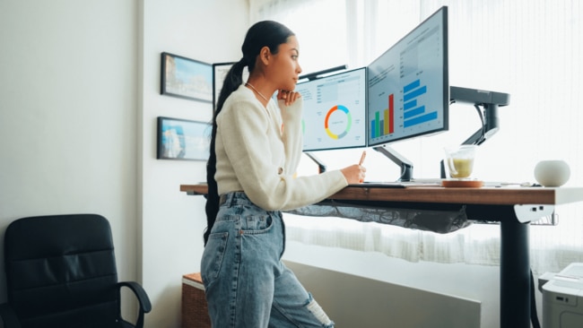 As a natural solution to combat our sedentary lifestyle, standing desks were introduced. Image: iStock