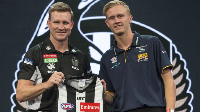 Jaidyn Stephenson was drafted in the first round last year. Picture: AAP Images