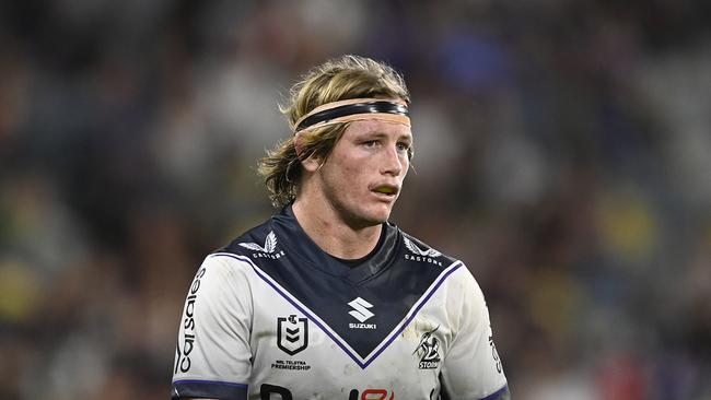 The Maroons have named Harry Grant on the bench for Game I, as he battles with the flu and recovers from a groin injury. Picture: Getty Images.