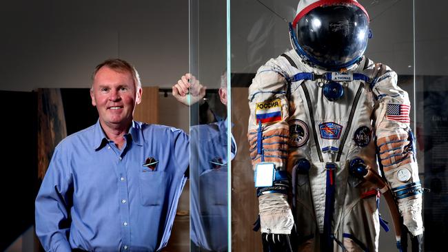 Retired astronaut Andy Thomas said the space agency needed to be headquartered in South Australia. Picture: Kelly Barnes/The Australian