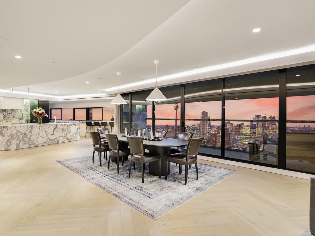 Packer-Barham recently sold hr 40th-floor penthouse in the Harry Seidler-designed Horizon. Picture: Supplied