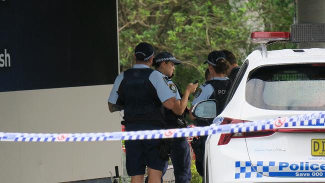 A man’s dead body has been discovered in a charity bin at a major shopping centre on the NSW Central Coast. Picture: Richard Noone