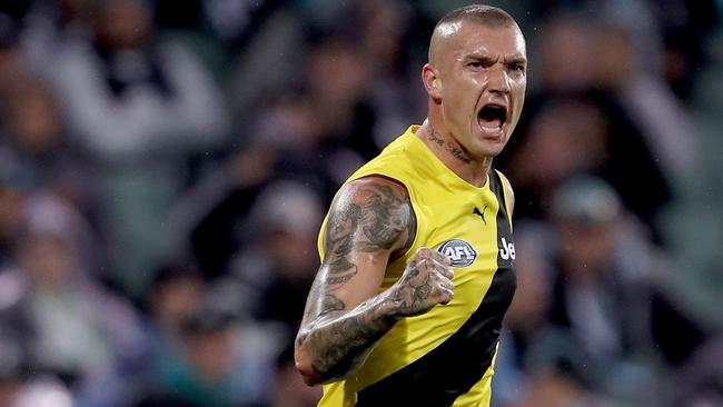 Can Port Adelaide stop Dustin Martin? Picture: Getty Images