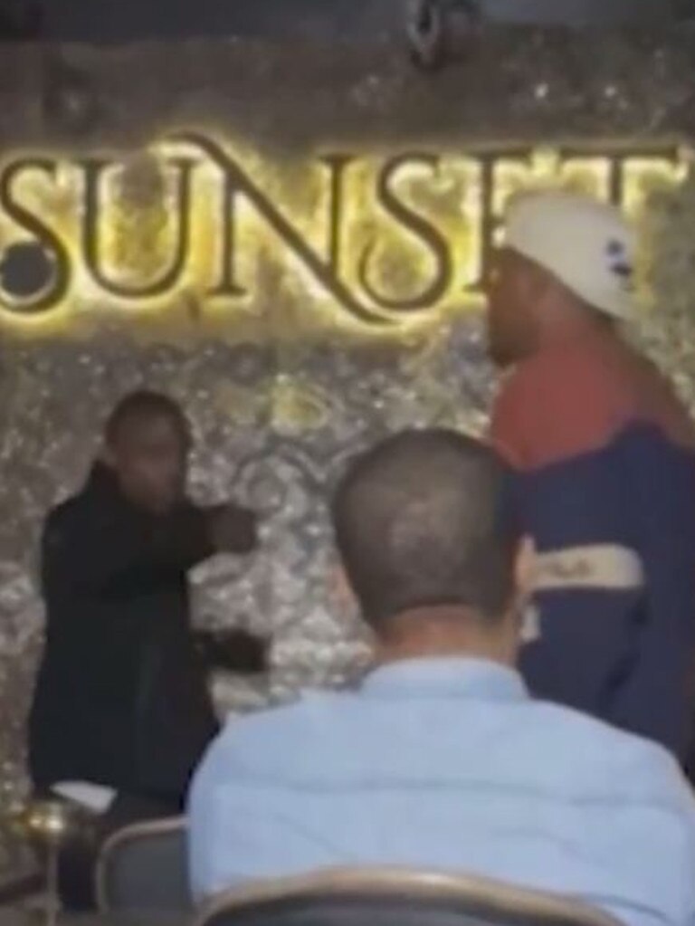 He still had issues with members of Tyson’s entourage. Photo: Backgrid.