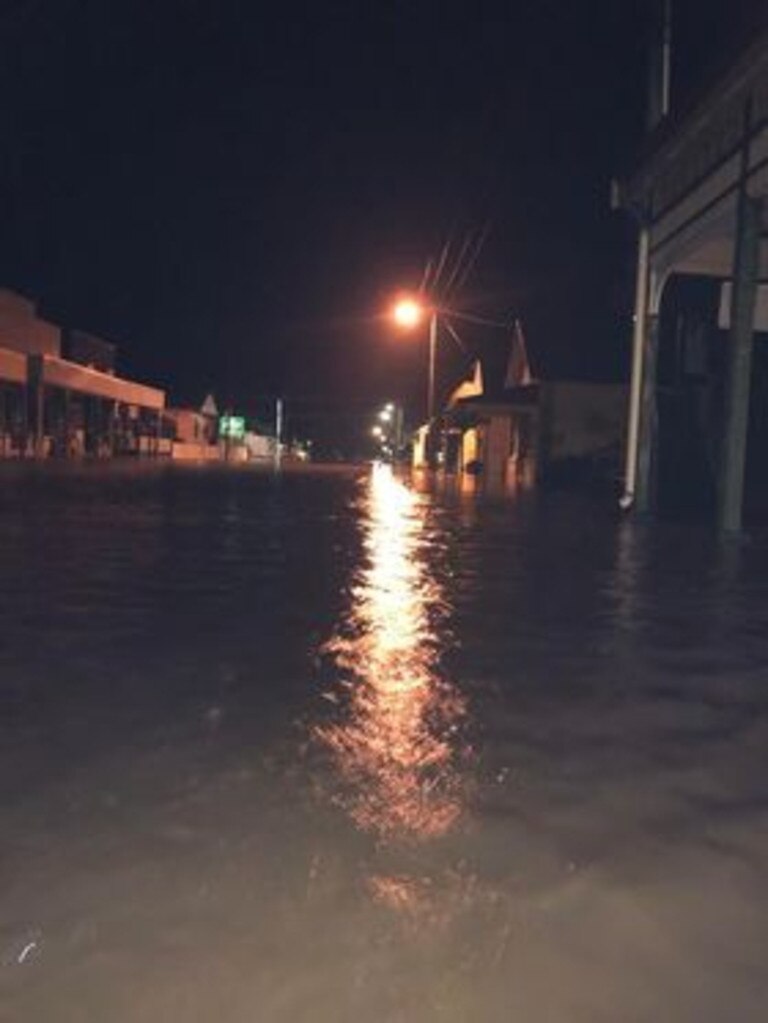 Ulmurra flooded on Tuesday morning March 1. Picture: Chelsey Graham