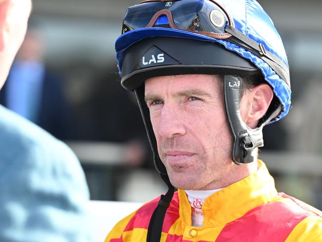 John Allen after Gimme Gold won the South West Communications BM58 Handicap at Warrnambool Racecourse on September 04, 2023 in Warrnambool, Australia. (Photo by Reg Ryan/Racing Photos via Getty Images)