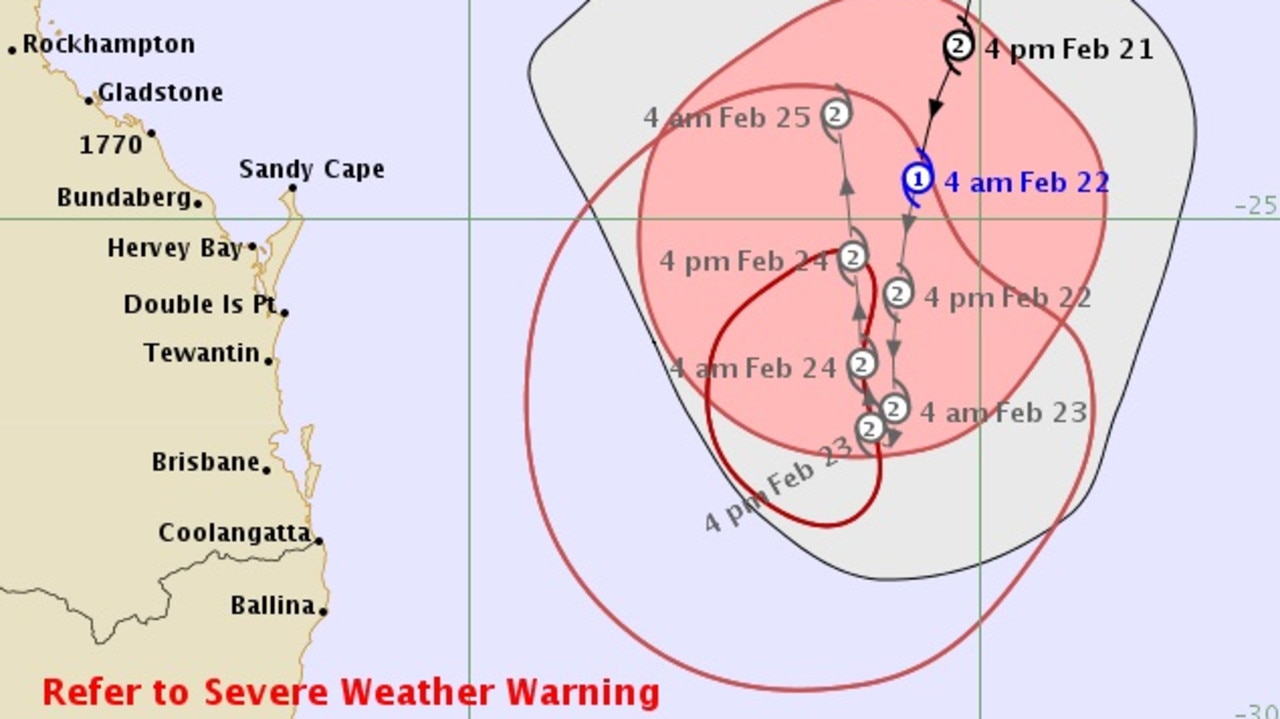 The path of Oma is expected to shift dramatically from Saturday afternoon, making turn back towards the north.