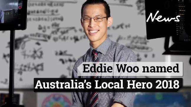 Maths teacher named Australia's local hero