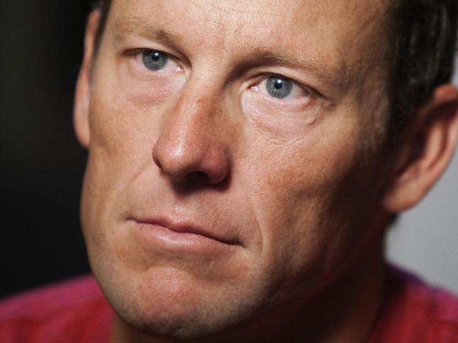 FILE - In this Feb. 15, 2011 file photo, Lance Armstrong pauses during an interview in Austin, Texas. Lance Armstrong met in May with the panel investigating cycling’s doping past in a meeting set up by the cyclist who was stripped of his seven Tour de France titles and banned for life over his use of performance-enhancing drugs. Armstrong attorney Elliot Peters declined to reveal specifics of what was discussed in the seven-hour meeting on May 22 at a hotel outside Dulles Airport in Washington. Peters told The Associated Press on Thursday, July 17, 2014 that “Lance answered all their questions.” (AP Photo/Thao Nguyen, File)