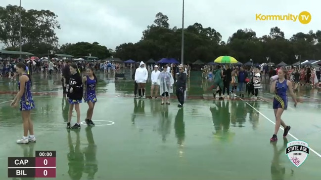 Replay: Netball Queensland State Age Titles - Cap Coast v Biloela (U13)