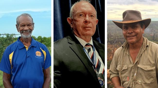 Far North leaders Robert Thompson, Gerald Turpin, Brett Devine awarded some of Australia’s highest honours.