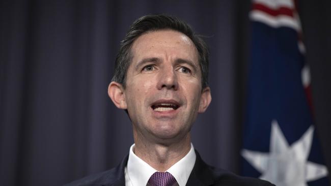 Finance Minister Simon Birmingham has left the door open to more financial support for business post-JobKeeper. NCA NewsWire / Gary Ramage