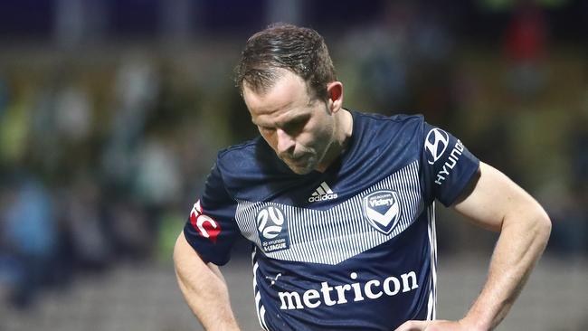 Melbourne Victory have slipped to third on the list of most supported clubs. Picture: Jeremy Ng