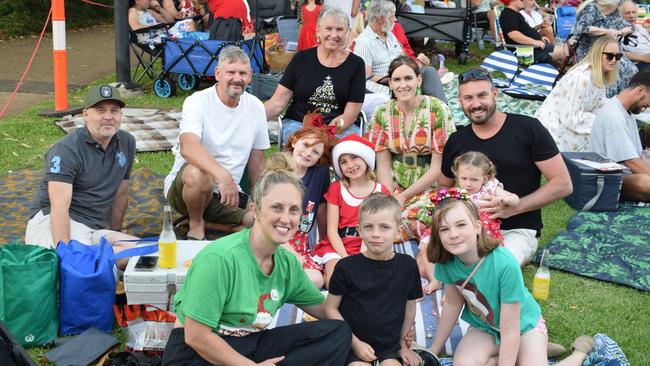 Crowds gather at the 2023 Buderim Community Carols.