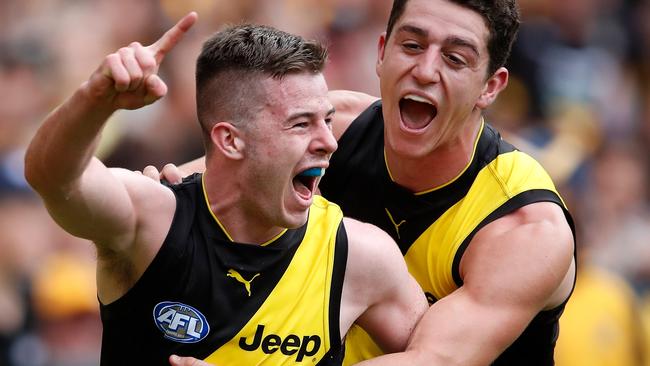 Jack Higgins would be well-suited to AFLX but Jack Riewoldt won’t pick him in his team. Picture: Getty