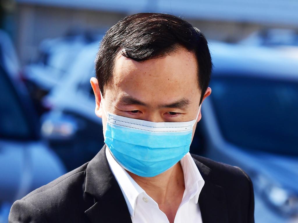 Disgraced Sunshine Coast paediatrician, Tom Sun Yap, 44, who treated child victims of sexual abuse has been imprisoned after pleading guilty in the Brisbane Magistrates Court to possessing more than 2,000 child abuse and exploitation images. Picture: Patrick Woods