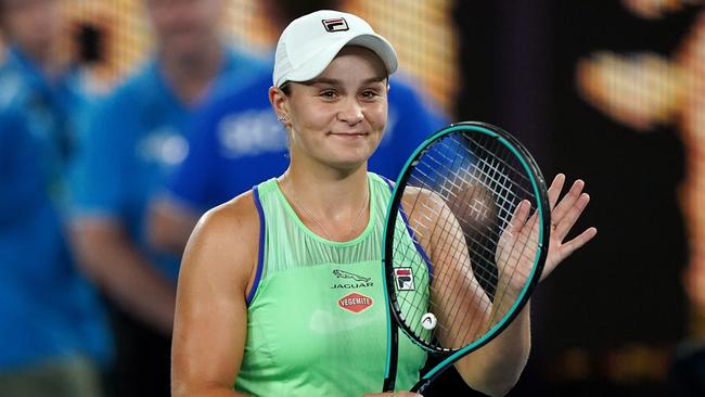 Ashleigh Barty. Picture: AAP