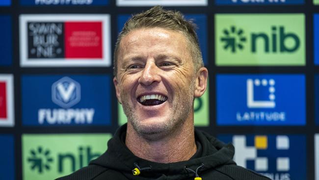 Richmond coach Damien Hardwick. Picture: Aaron Francis/Herald Sun