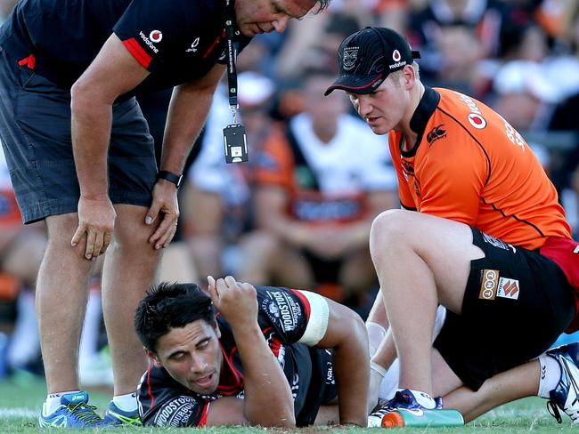 Warriors Ben Henry is out for the year after yet another cruel blow. Picture: Gregg Porteous