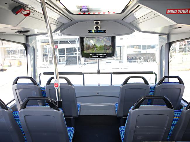 The extra seats in the upper deck will enable the new buses to carry more passengers.