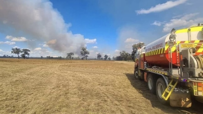 Two fires broke out at Goonoo Forest near Dubbo.