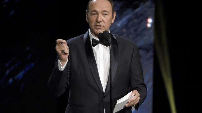 Kevin Spacey has been accused of sexual harassment by several men in recent days. Photo: AP