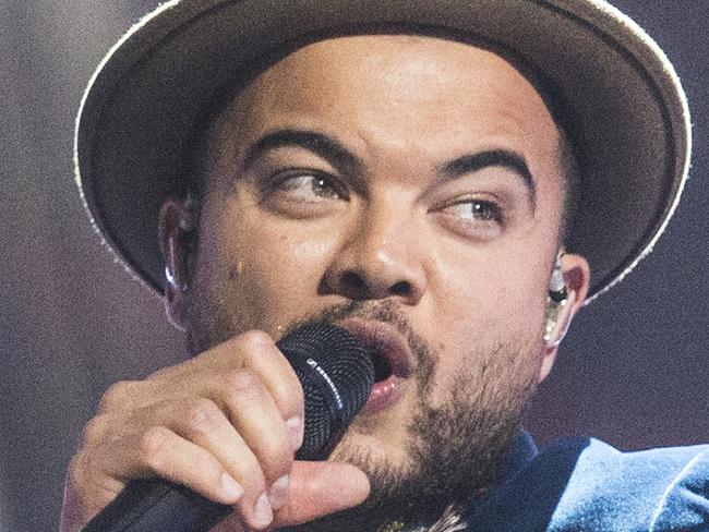 Eurovision Song Contest 2015 in Vienna final rehearsal. Guy Sebastian from Australia. Pic Ella Pellegrini