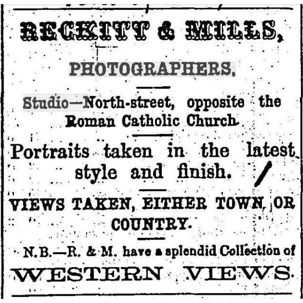 An advertisement for Reckitt and Mills, from the Mackay Mercury and South Kennedy Advertiser. of March 8, 1879. Image: Contributed