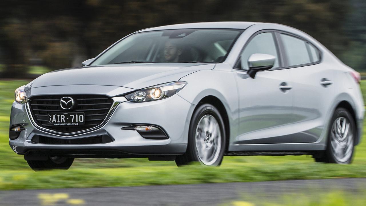 The Mazda3 sedan is a quality used-car offering, although you have to pay extra for Apple CarPlay. Picture: Supplied.