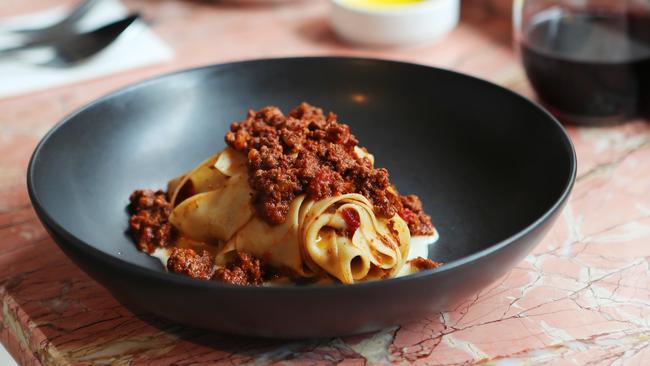 The Pappadelle Ragu. Picture Rebecca Michael.