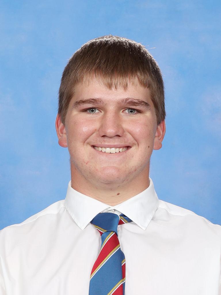 COLUMBA CATHOLIC COLLEGE captain Callum.