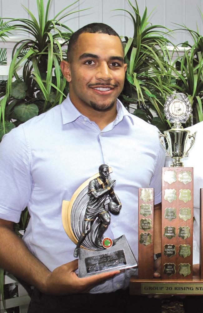 Ziggie Vincent was a budding rugby league star. He committed suicide in late December.