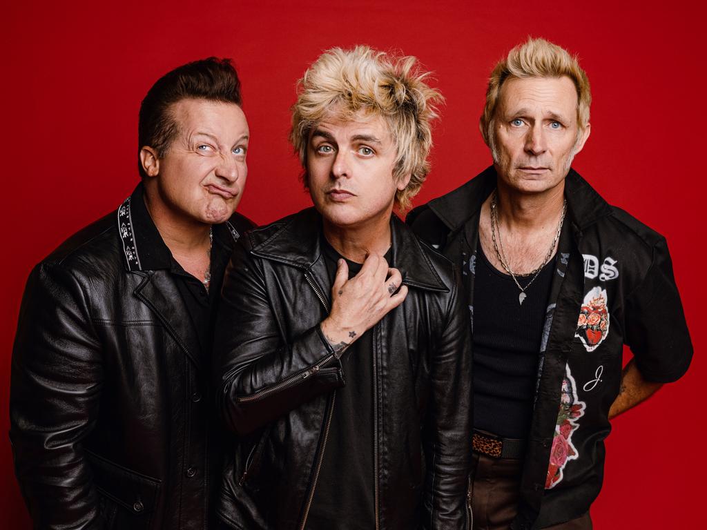 American rock band Green Day. Picture: Supplied.