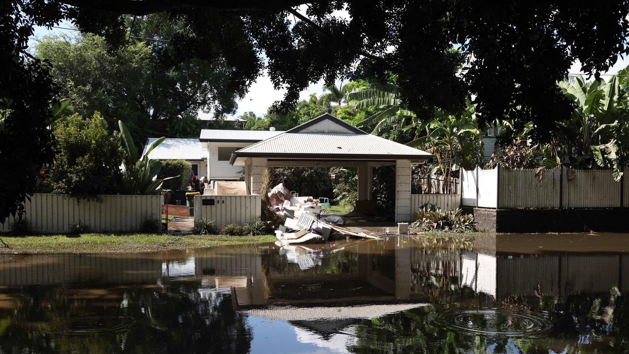 Floodwaters continue to recede in the suburb of Sherwood in Brisbane as Queensland experiences the worst flooding in 30 years. NewsWire / Sarah Marshall