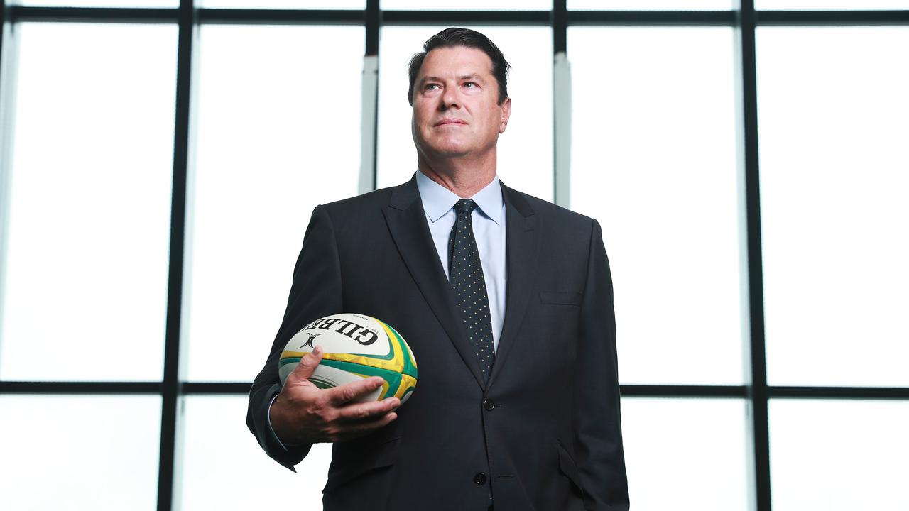 Rugby Australia chairman Hamish McLennan says he won’t quit. Picture: John Feder/The Australian