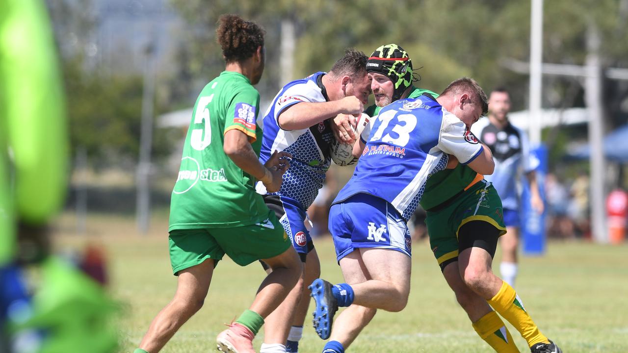 RUGBY LEAGUE - A DAY AT THE PARK: Fitzroy Gracemere Sharks vs Gladstone Valley