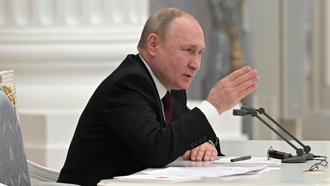 Russian President Vladimir Putin. Picture: AFP