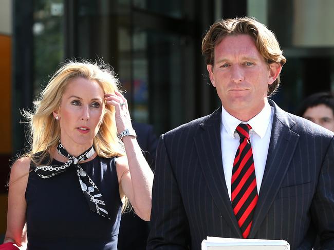 James and Tania Hird split last year after 27 years of marriage. Picture: Mark Stewart